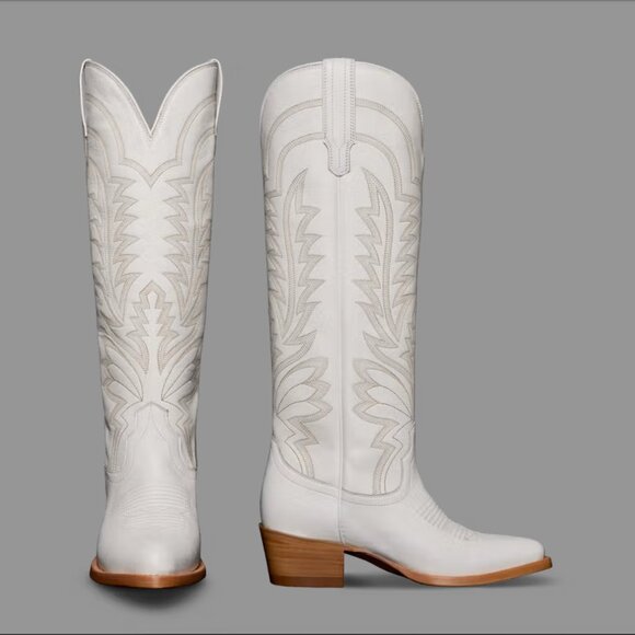 Tecovas Shoes - Tecovas The Abby boots in Snow